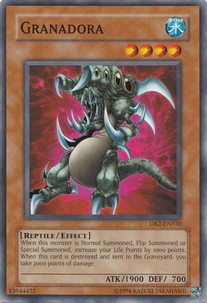Granadora (DR2-EN030) - Dark Revelation Volume 2 Unlimited Dark Revelation Volume 2 Yugioh Single Squirtle Squad Card Shop.