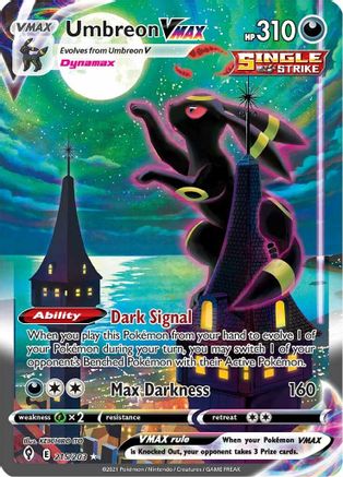 Umbreon VMAX 215/203 – Evolving Skies Alternate Art Secret Rare