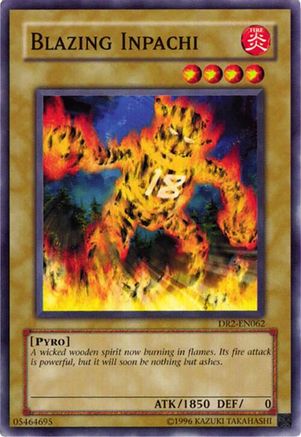 Blazing Inpachi (DR2-EN062) - Dark Revelation Volume 2 Unlimited Dark Revelation Volume 2 Yugioh Single Squirtle Squad Card Shop.