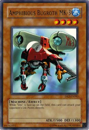 Amphibious Bugroth MK-3 (DR2-EN082) - Dark Revelation Volume 2 Unlimited Dark Revelation Volume 2 Yugioh Single Squirtle Squad Card Shop.