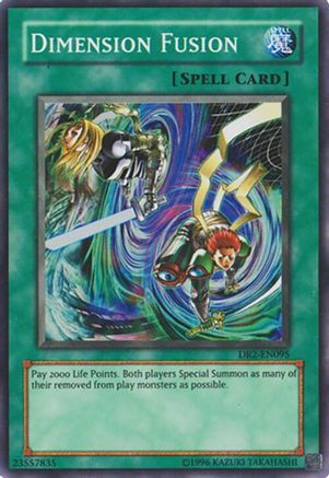 Dimension Fusion (DR2-EN095) - Dark Revelation Volume 2 Unlimited Dark Revelation Volume 2 Yugioh Single Squirtle Squad Card Shop.