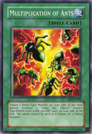 Multiplication of Ants (DR2-EN099) - Dark Revelation Volume 2 Unlimited Dark Revelation Volume 2 Yugioh Single Squirtle Squad Card Shop.