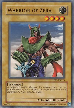 Warrior of Zera (DR2-EN114) - Dark Revelation Volume 2 Unlimited Dark Revelation Volume 2 Yugioh Single Squirtle Squad Card Shop.