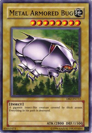 Metal Armored Bug (DR2-EN117) - Dark Revelation Volume 2 Unlimited Dark Revelation Volume 2 Yugioh Single Squirtle Squad Card Shop.