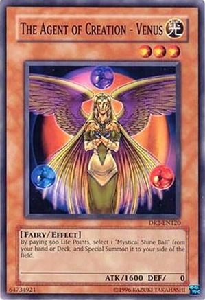 The Agent of Creation - Venus (DR2-EN120) - Dark Revelation Volume 2 Unlimited Dark Revelation Volume 2 Yugioh Single Squirtle Squad Card Shop.