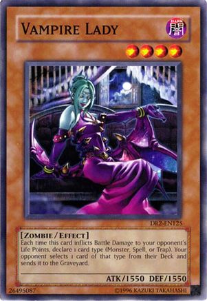Vampire Lady (DR2-EN125) - Dark Revelation Volume 2 Unlimited Dark Revelation Volume 2 Yugioh Single Squirtle Squad Card Shop.