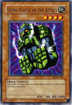 Stone Statue of the Aztecs (DR2-EN126) - Dark Revelation Volume 2 Unlimited Dark Revelation Volume 2 Yugioh Single Squirtle Squad Card Shop.