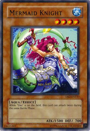 Mermaid Knight (DR2-EN137) - Dark Revelation Volume 2 Unlimited Dark Revelation Volume 2 Yugioh Single Squirtle Squad Card Shop.