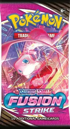 Fusion Strike Booster Pack SWSH08: Fusion Strike Pokemon Sealed Squirtle Squad Card Shop.