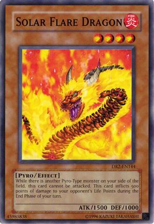 Solar Flare Dragon (DR2-EN144) - Dark Revelation Volume 2 Unlimited Dark Revelation Volume 2 Yugioh Single Squirtle Squad Card Shop.
