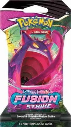 Fusion Strike Sleeved Booster Pack SWSH08: Fusion Strike Pokemon Sealed Squirtle Squad Card Shop.