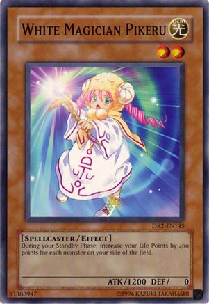White Magician Pikeru (DR2-EN145) - Dark Revelation Volume 2 Unlimited Dark Revelation Volume 2 Yugioh Single Squirtle Squad Card Shop.