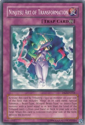 Ninjitsu Art of Transformation (DR2-EN164) - Dark Revelation Volume 2 Unlimited Dark Revelation Volume 2 Yugioh Single Squirtle Squad Card Shop.