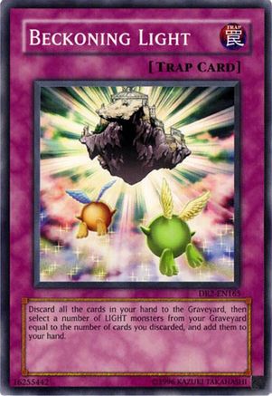 Beckoning Light (DR2-EN165) - Dark Revelation Volume 2 Unlimited Dark Revelation Volume 2 Yugioh Single Squirtle Squad Card Shop.