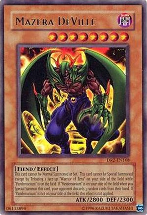 Mazera DeVille (DR2-EN168) - Dark Revelation Volume 2 Unlimited Dark Revelation Volume 2 Yugioh Single Squirtle Squad Card Shop.