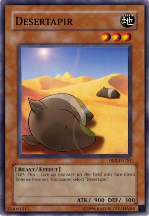 Desertapir (DR2-EN181) - Dark Revelation Volume 2 Unlimited Dark Revelation Volume 2 Yugioh Single Squirtle Squad Card Shop.