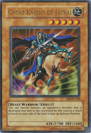 Ghost Knight of Jackal (DR2-EN184) - Dark Revelation Volume 2 Unlimited Dark Revelation Volume 2 Yugioh Single Squirtle Squad Card Shop.