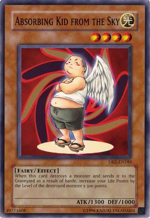 Absorbing Kid from the Sky (DR2-EN185) - Dark Revelation Volume 2 Unlimited Dark Revelation Volume 2 Yugioh Single Squirtle Squad Card Shop.