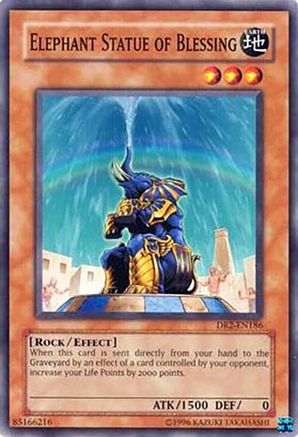 Elephant Statue of Blessing (DR2-EN186) - Dark Revelation Volume 2 Unlimited Dark Revelation Volume 2 Yugioh Single Squirtle Squad Card Shop.