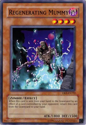 Regenerating Mummy (DR2-EN192) - Dark Revelation Volume 2 Unlimited Dark Revelation Volume 2 Yugioh Single Squirtle Squad Card Shop.