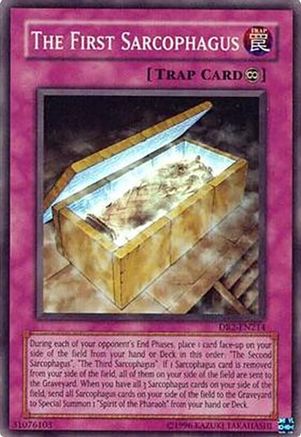 The First Sarcophagus (DR2-EN214) - Dark Revelation Volume 2 Unlimited Dark Revelation Volume 2 Yugioh Single Squirtle Squad Card Shop.
