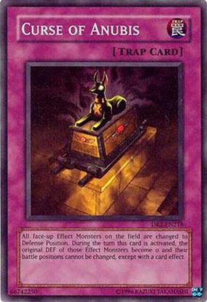 Curse of Anubis (DR2-EN218) - Dark Revelation Volume 2 Unlimited Dark Revelation Volume 2 Yugioh Single Squirtle Squad Card Shop.