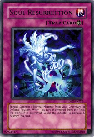 Soul Resurrection (DR2-EN222) - Dark Revelation Volume 2 Unlimited Dark Revelation Volume 2 Yugioh Single Squirtle Squad Card Shop.