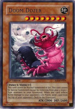 Doom Dozer (SOI-EN024) - Shadow of Infinity Unlimited Shadow of Infinity Yugioh Single Squirtle Squad Card Shop.