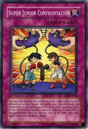 Super Junior Confrontation (SOI-EN049) - Shadow of Infinity Unlimited Shadow of Infinity Yugioh Single Squirtle Squad Card Shop.