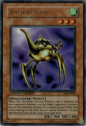 Ancient Lamp (SP2-EN001) - Sneak Preview Series 2 Limited Sneak Preview Series 2 Yugioh Single Squirtle Squad Card Shop.