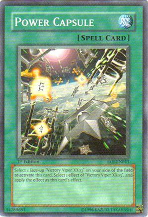 Power Capsule (EOJ-EN043) - Enemy of Justice Unlimited Enemy of Justice Yugioh Single Squirtle Squad Card Shop.
