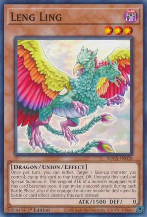 Leng Ling (SDCS-EN018) - Structure Deck: Cyber Strike 1st Edition Structure Deck: Cyber Strike Yugioh Single Squirtle Squad Card Shop.
