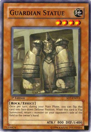 Guardian Statue (SD7-EN013) - Structure Deck: Invincible Fortress Unlimited Structure Deck: Invincible Fortress Yugioh Single Squirtle Squad Card Shop.