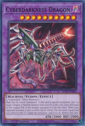 Cyberdarkness Dragon (SDCS-EN043) - Structure Deck: Cyber Strike 1st Edition Structure Deck: Cyber Strike Yugioh Single Squirtle Squad Card Shop.