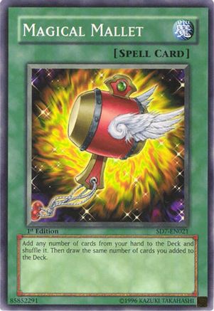 Magical Mallet (SD7-EN021) - Structure Deck: Invincible Fortress Unlimited Structure Deck: Invincible Fortress Yugioh Single Squirtle Squad Card Shop.