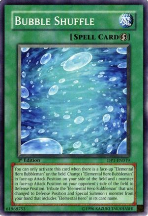 Bubble Shuffle (DP1-EN019) - Duelist Pack 1: Jaden Yuki Unlimited Duelist Pack 1: Jaden Yuki Yugioh Single Squirtle Squad Card Shop.