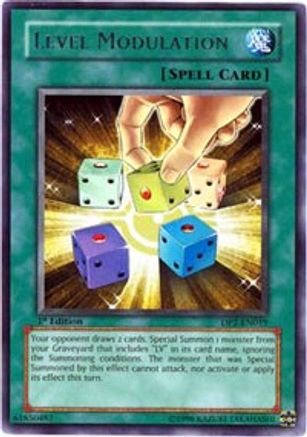 Level Modulation (DP2-EN019) - Duelist Pack 2: Chazz Princeton Unlimited Duelist Pack 2: Chazz Princeton Yugioh Single Squirtle Squad Card Shop.