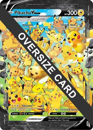 Pikachu V-UNION - Holofoil Jumbo Card - Promo