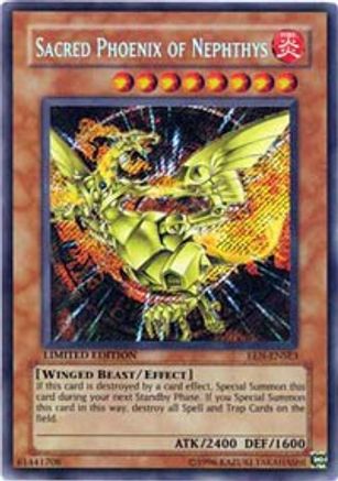 Sacred Phoenix of Nephthys (EEN-ENSE3) - Elemental Energy Limited Elemental Energy Yugioh Single Squirtle Squad Card Shop.