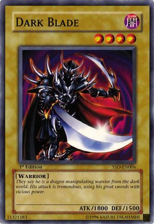 Dark Blade (YSD-EN004) - Starter Deck 2006 Unlimited Starter Deck 2006 Yugioh Single Squirtle Squad Card Shop.