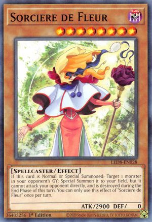 Sorciere de Fleur (LED8-EN028) - Legendary Duelists: Synchro Storm 1st Edition Legendary Duelists: Synchro Storm Yugioh Single Squirtle Squad Card Shop.