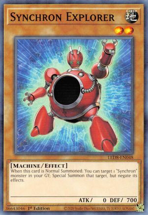 Synchron Explorer (LED8-EN048) - Legendary Duelists: Synchro Storm 1st Edition Legendary Duelists: Synchro Storm Yugioh Single Squirtle Squad Card Shop.