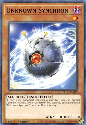 Unknown Synchron (LED8-EN049) - Legendary Duelists: Synchro Storm 1st Edition Legendary Duelists: Synchro Storm Yugioh Single Squirtle Squad Card Shop.
