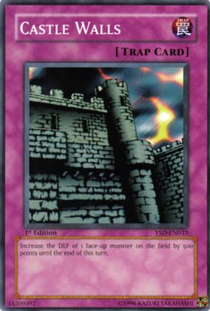 Castle Walls (YSD-EN033) - Starter Deck 2006 1st Edition Starter Deck 2006 Yugioh Single Squirtle Squad Card Shop.