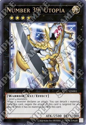 Number 39: Utopia (UTR) (OP17-EN001) - OTS Tournament Pack 17 Unlimited OTS Tournament Pack 17 Yugioh Single Squirtle Squad Card Shop.