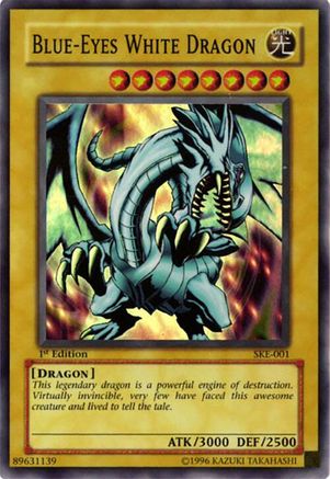 Blue-Eyes White Dragon (SKE-001) - Starter Deck: Kaiba Evolution 1st Edition Starter Deck: Kaiba Evolution Yugioh Single Squirtle Squad Card Shop.