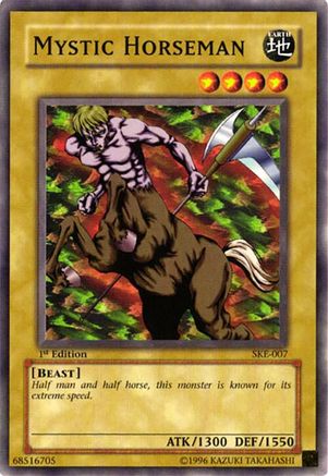 Mystic Horseman (SKE-007) - Starter Deck: Kaiba Evolution 1st Edition Starter Deck: Kaiba Evolution Yugioh Single Squirtle Squad Card Shop.