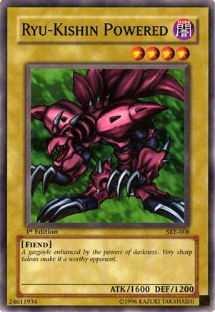 Ryu-Kishin Powered (SKE-008) - Starter Deck: Kaiba Evolution Unlimited Starter Deck: Kaiba Evolution Yugioh Single Squirtle Squad Card Shop.