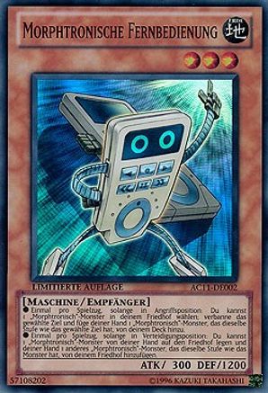 Morphtronic Remoten (German) - "Morphtronische Fernbedienung" (AC11-DE002) - Advent Calendar 2011 (Adventskalender) Limited Advent Calendar 2011 (Adventskalender) Yugioh Single Squirtle Squad Card Shop.