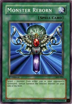 Monster Reborn (SKE-029) - Starter Deck: Kaiba Evolution Unlimited Starter Deck: Kaiba Evolution Yugioh Single Squirtle Squad Card Shop.